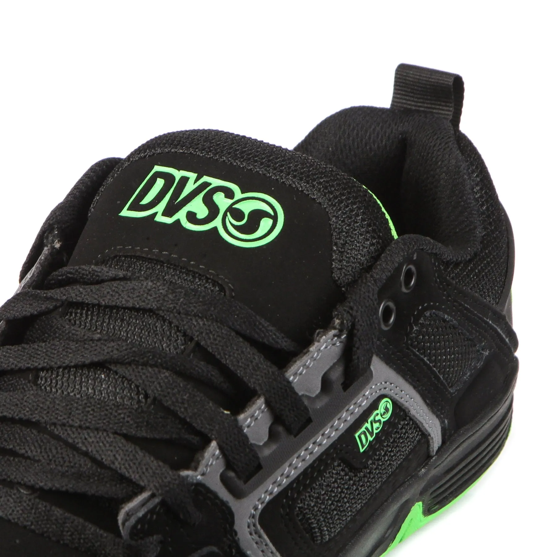 Scarpe Skate Uomo Comanche Black/charcoal/lime/nubuck