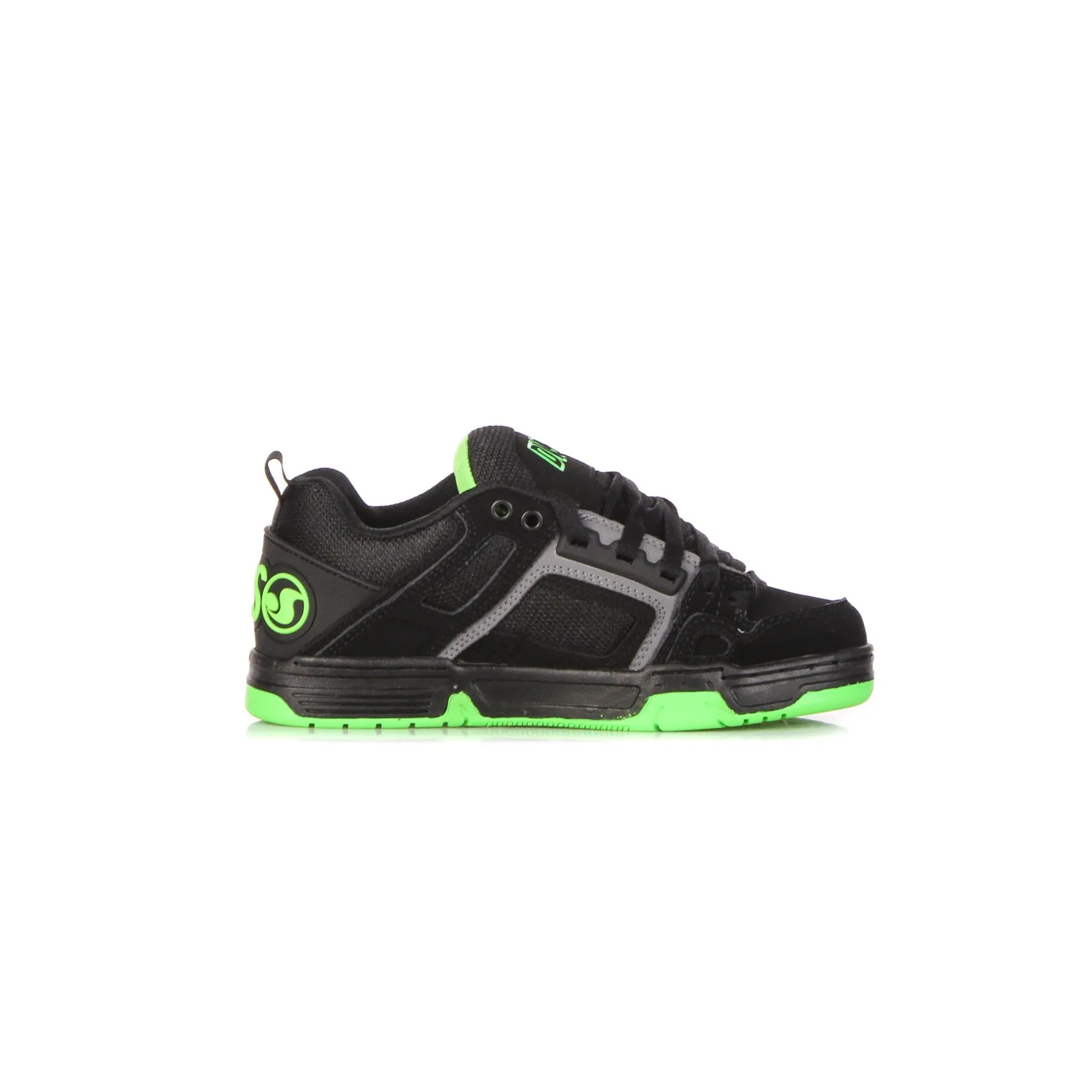 Scarpe Skate Uomo Comanche Black/charcoal/lime/nubuck