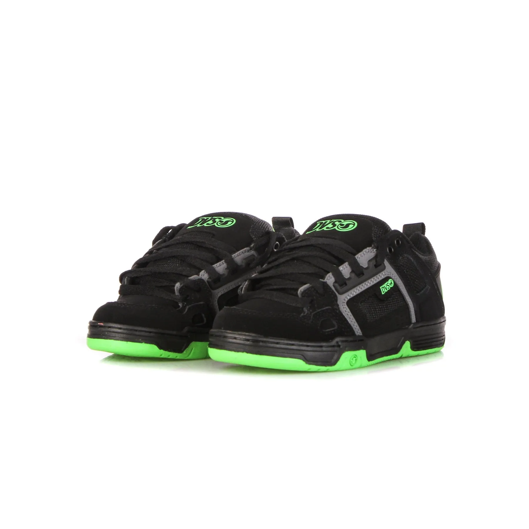 Scarpe Skate Uomo Comanche Black/charcoal/lime/nubuck