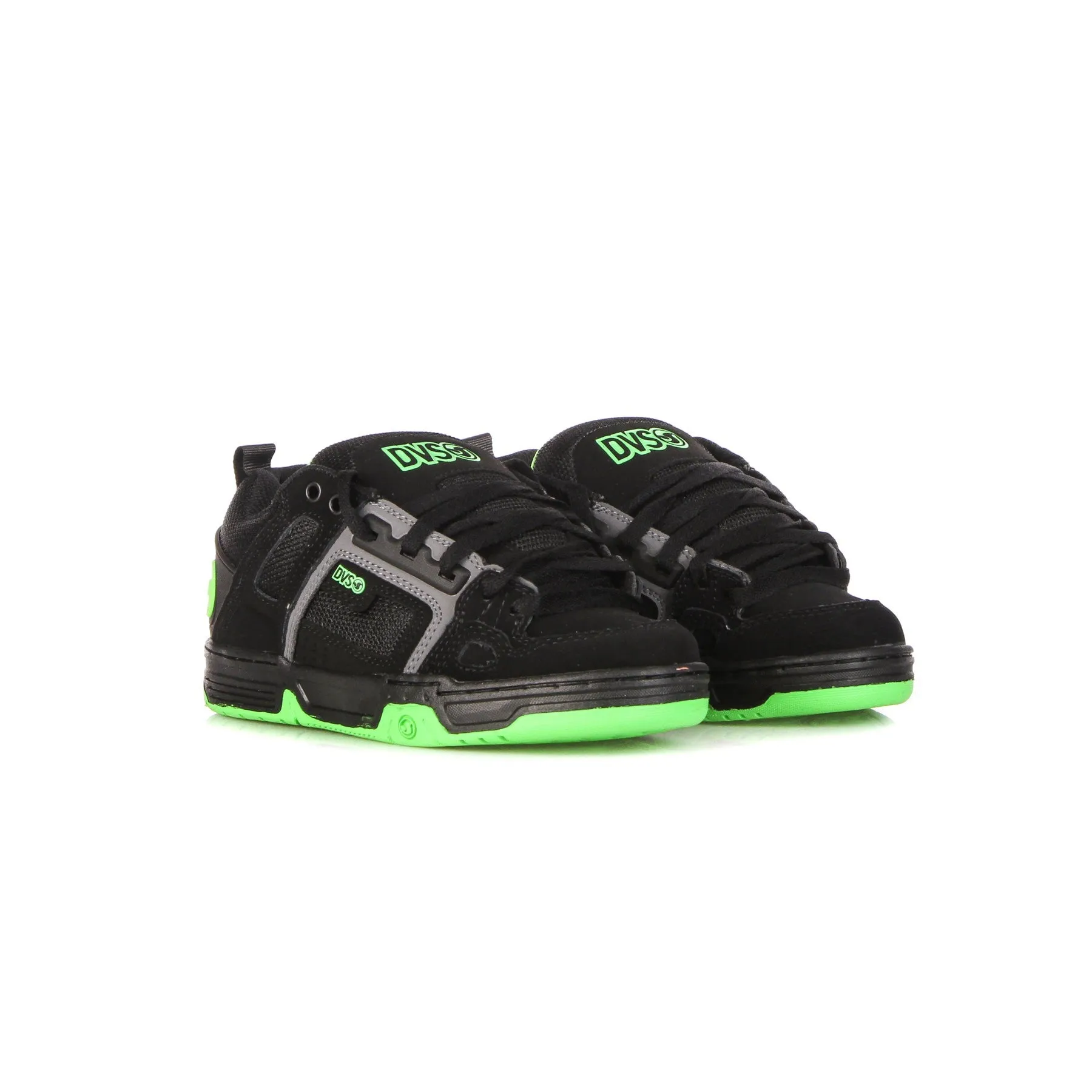 Scarpe Skate Uomo Comanche Black/charcoal/lime/nubuck