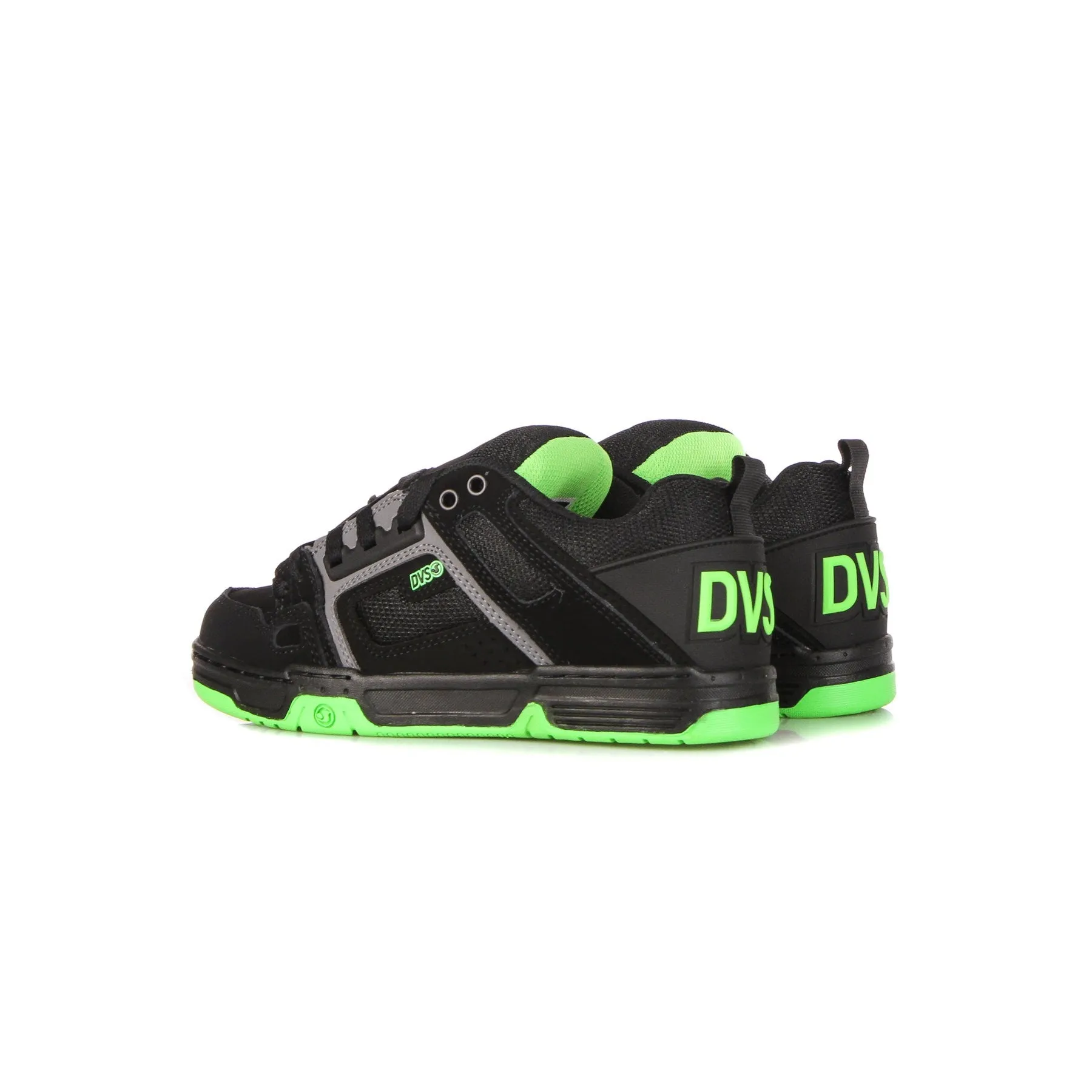 Scarpe Skate Uomo Comanche Black/charcoal/lime/nubuck