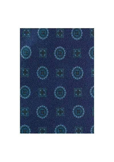 Sciarpa con ornamento largo blu navy