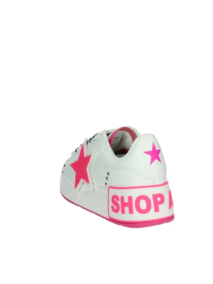 SHOP ART  SNEAKERS BASSA SASS240716 BIANCO/FUCSIA