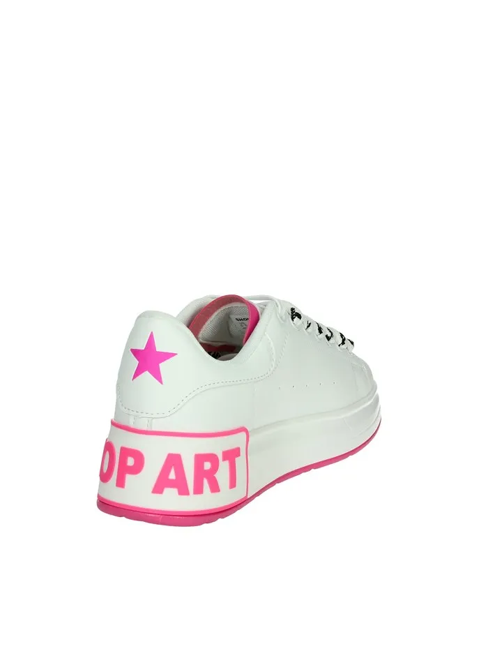 SHOP ART  SNEAKERS BASSA SASS240716 BIANCO/FUCSIA