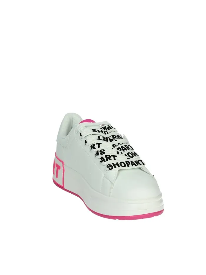 SHOP ART  SNEAKERS BASSA SASS240716 BIANCO/FUCSIA