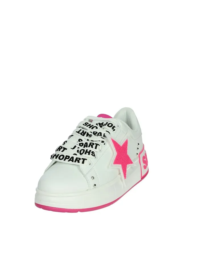 SHOP ART  SNEAKERS BASSA SASS240716 BIANCO/FUCSIA