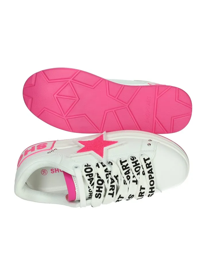 SHOP ART  SNEAKERS BASSA SASS240716 BIANCO/FUCSIA