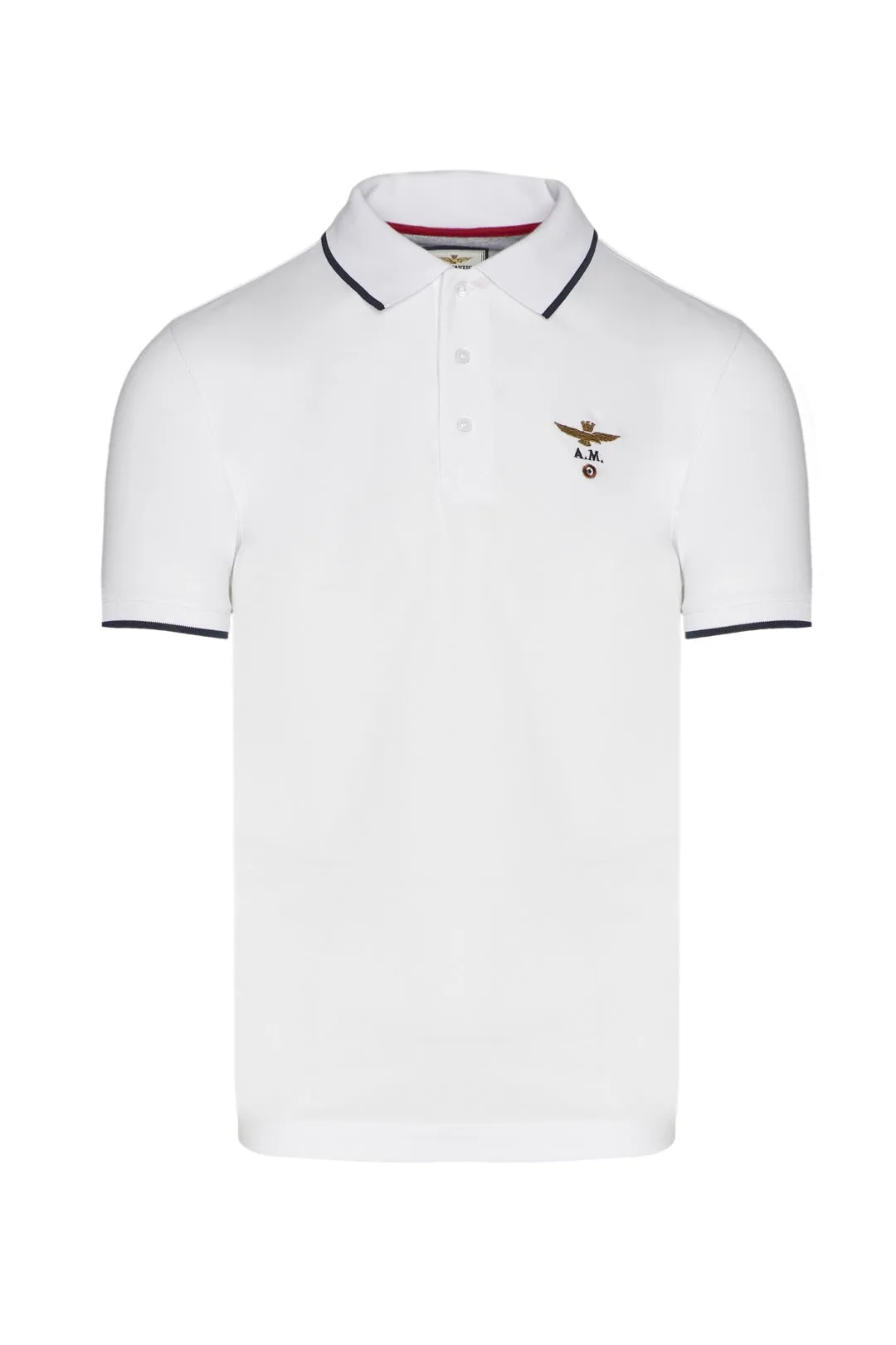 Short Sleeve Polo / White