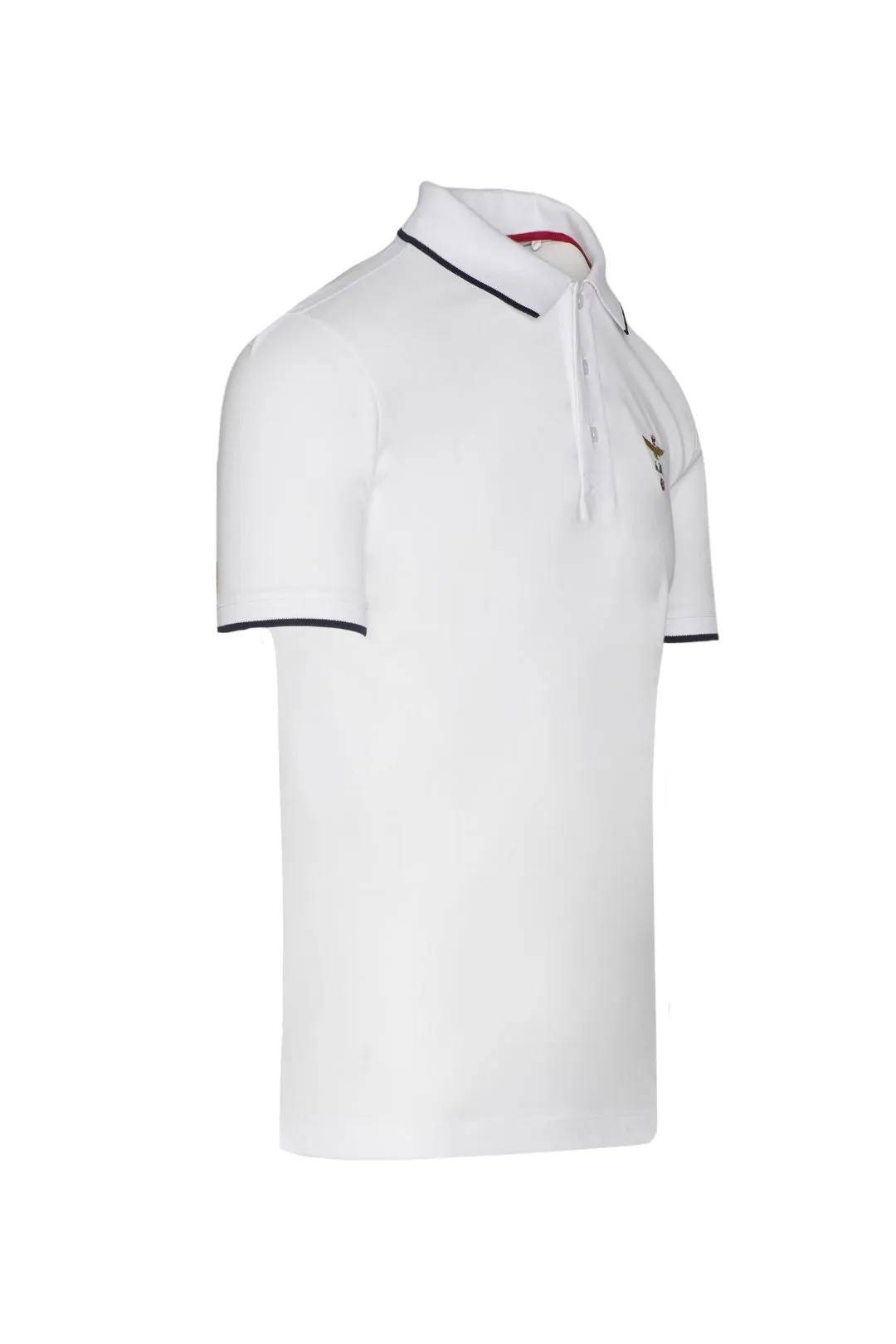 Short Sleeve Polo / White