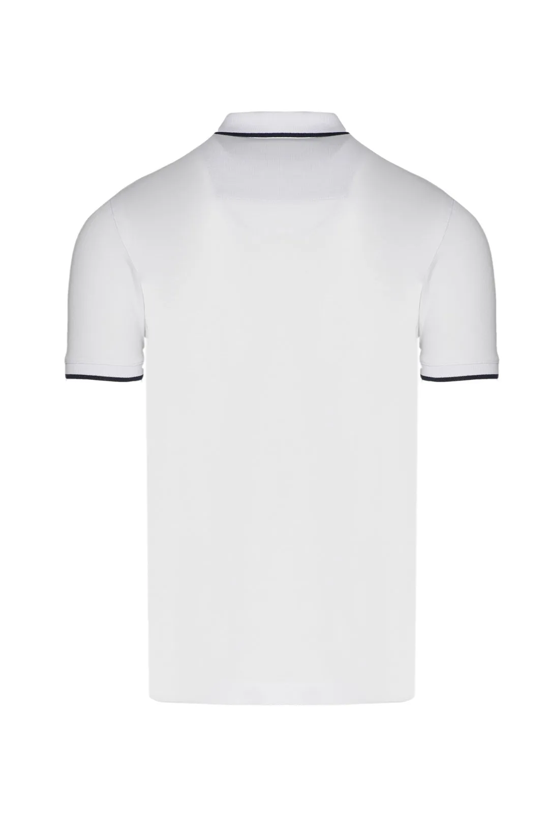 Short Sleeve Polo / White