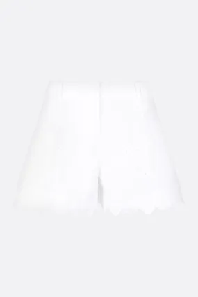  SIMONE ROCHA pantalone corto in popeline 