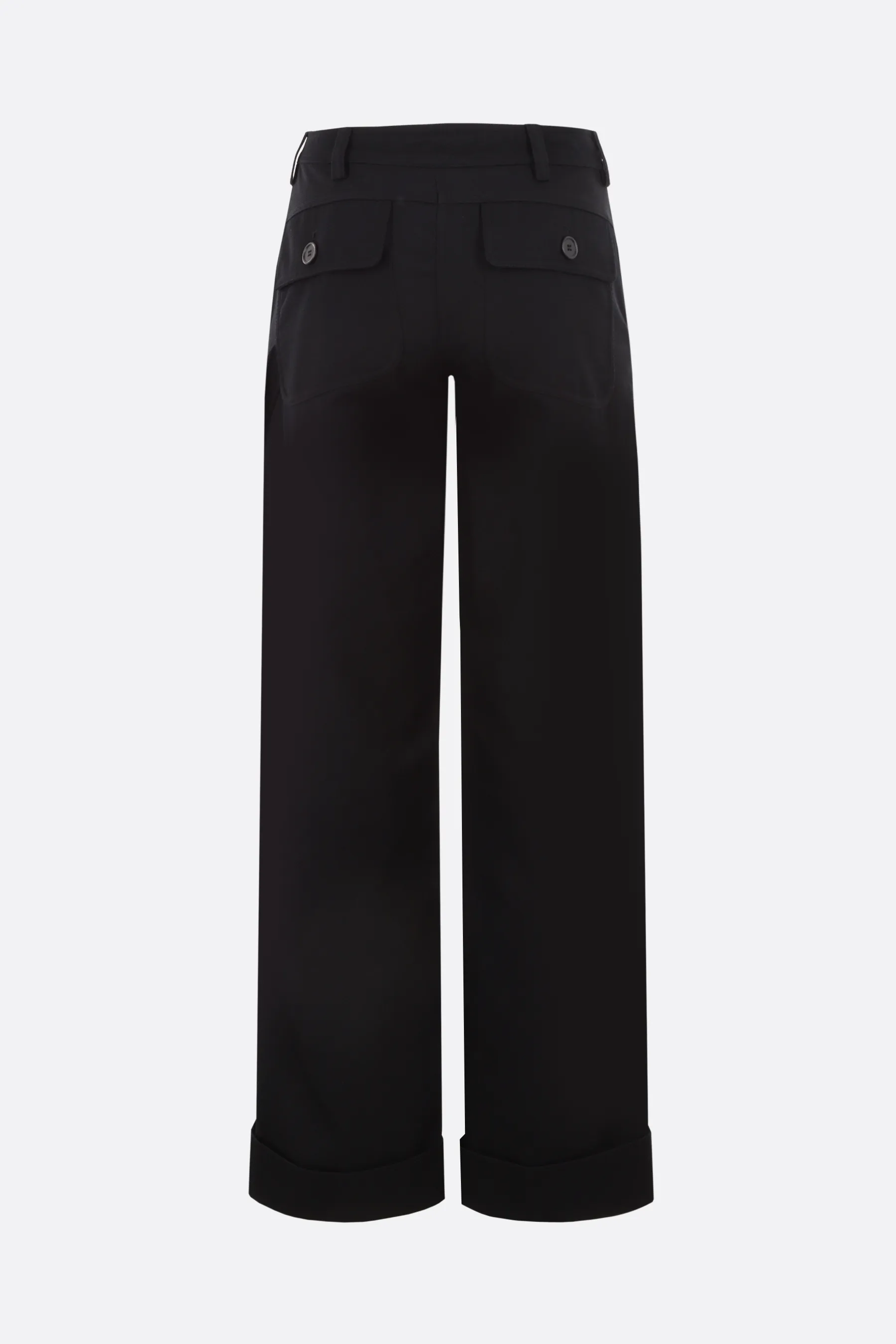  SIMONE ROCHA pantalone workwear a gamba larga in twill 