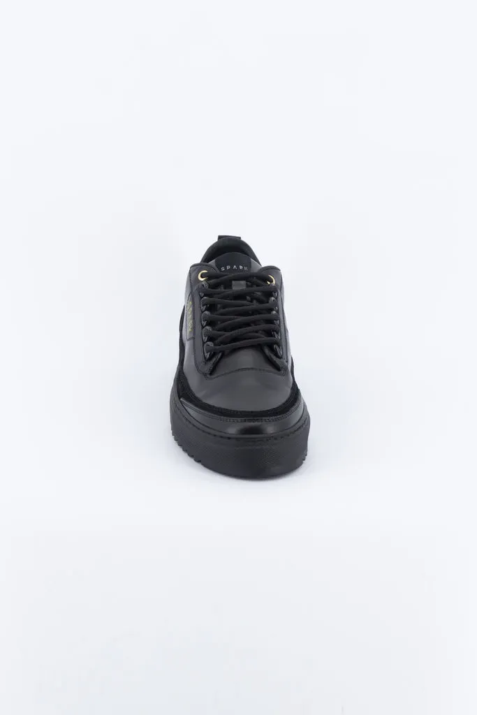 Sneaker in Nappa / Nero