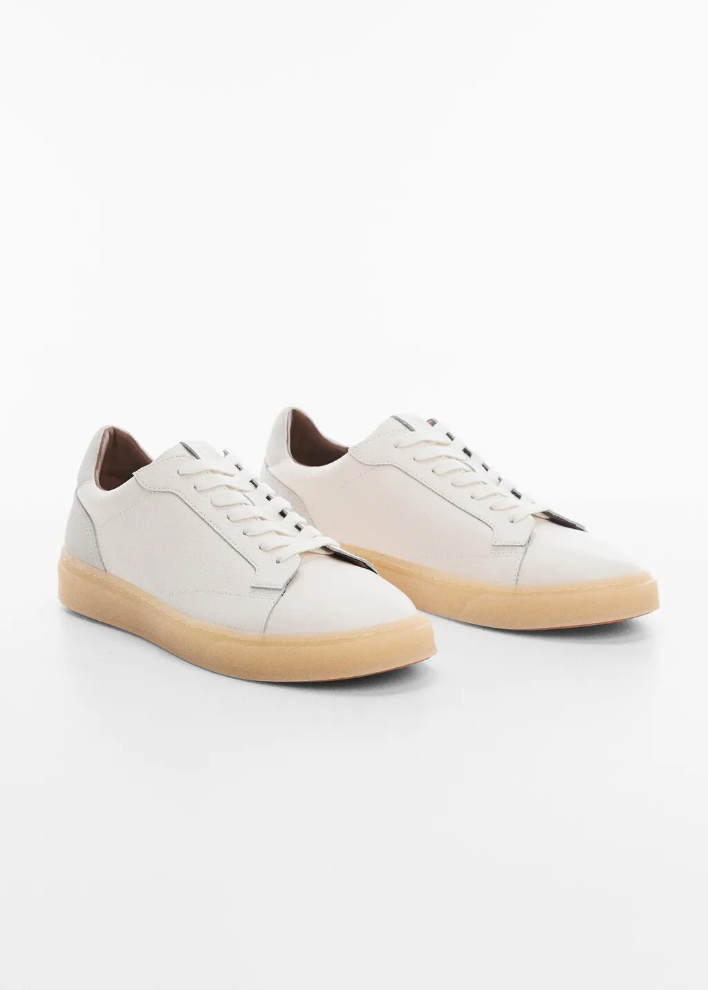 Sneaker pelle nappa