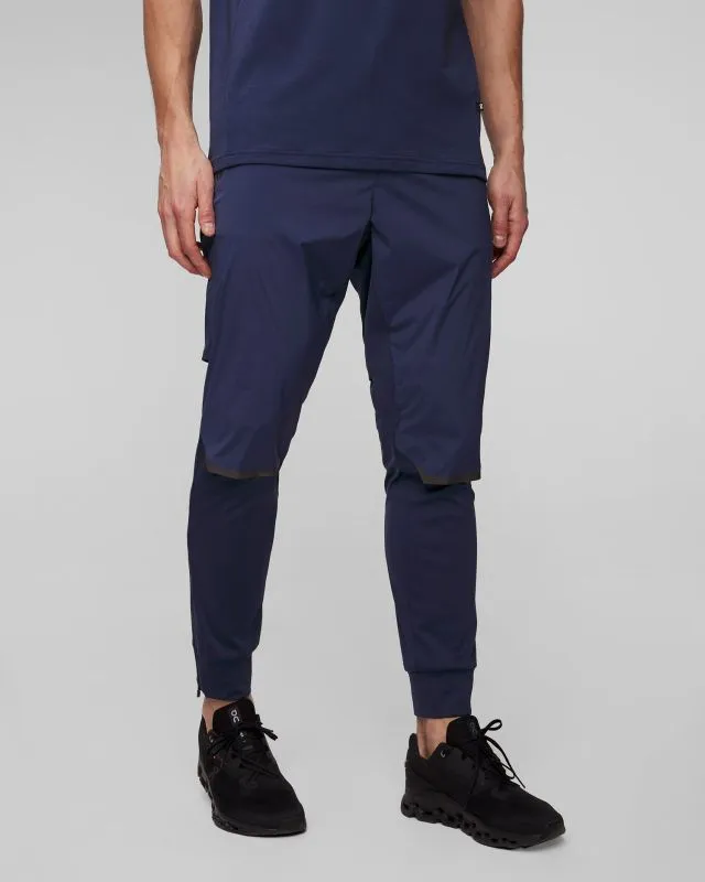 Spodnie biegowe męskie On Running Weather Pants 1ME10270133-denim-navy