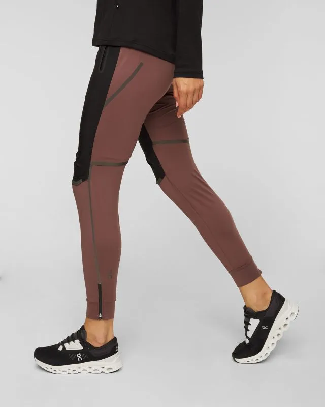 Spodnie treningowe damskie On Running Running Pants 20601338-grape-black