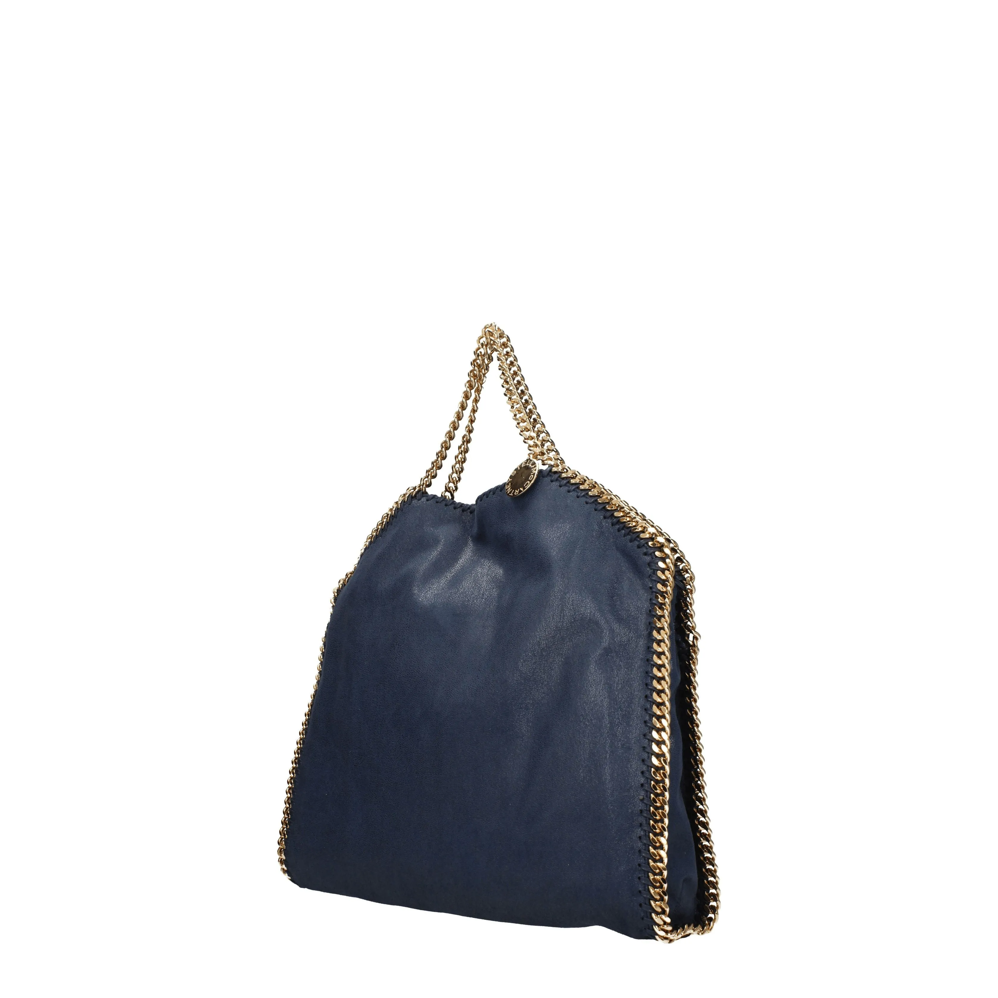 Stella McCartney Borse a Mano Falabella Donna Eco Camoscio Blu/Indaco