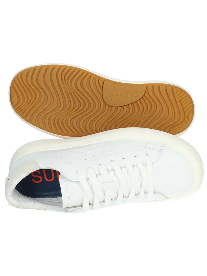 Sun68  SNEAKERS BASSA Z34138 BIANCO