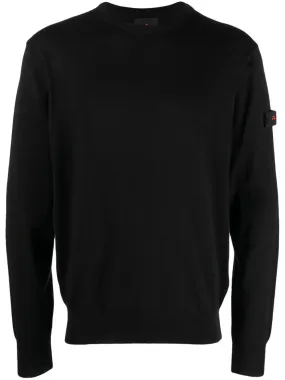 Sweater with Side Logo / Black