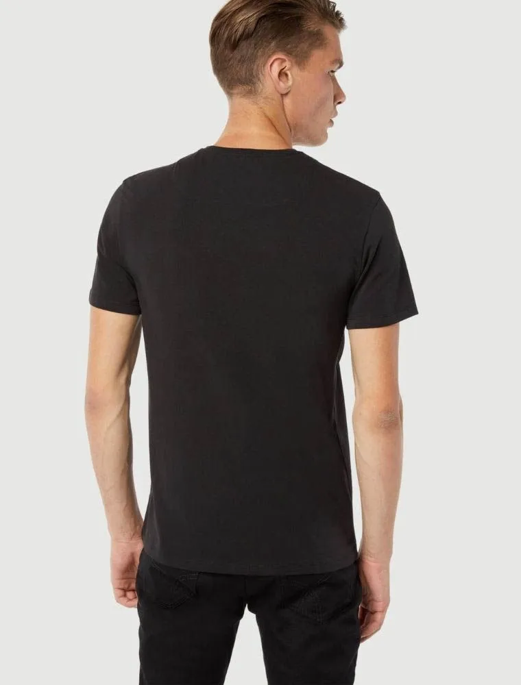 T-shirt Manica Corta Gas - Black