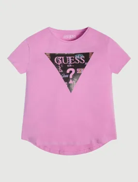 T-shirt Manica Corta Guess - Ciclamino