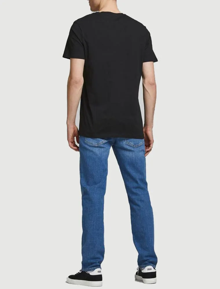 T-shirt Manica Corta Jack & Jones - Black