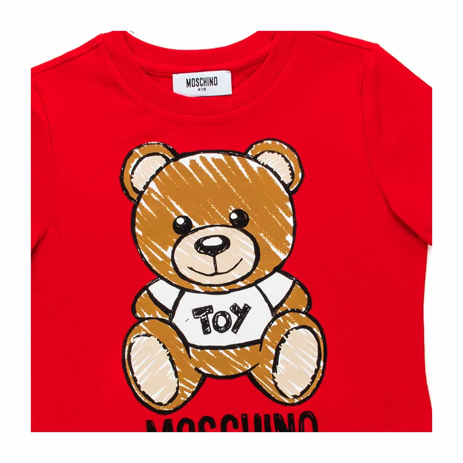 T-Shirt Rossa Bear Bambina Teen