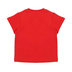 T-Shirt Teddy Bear Rossa Bimbo E Bimba