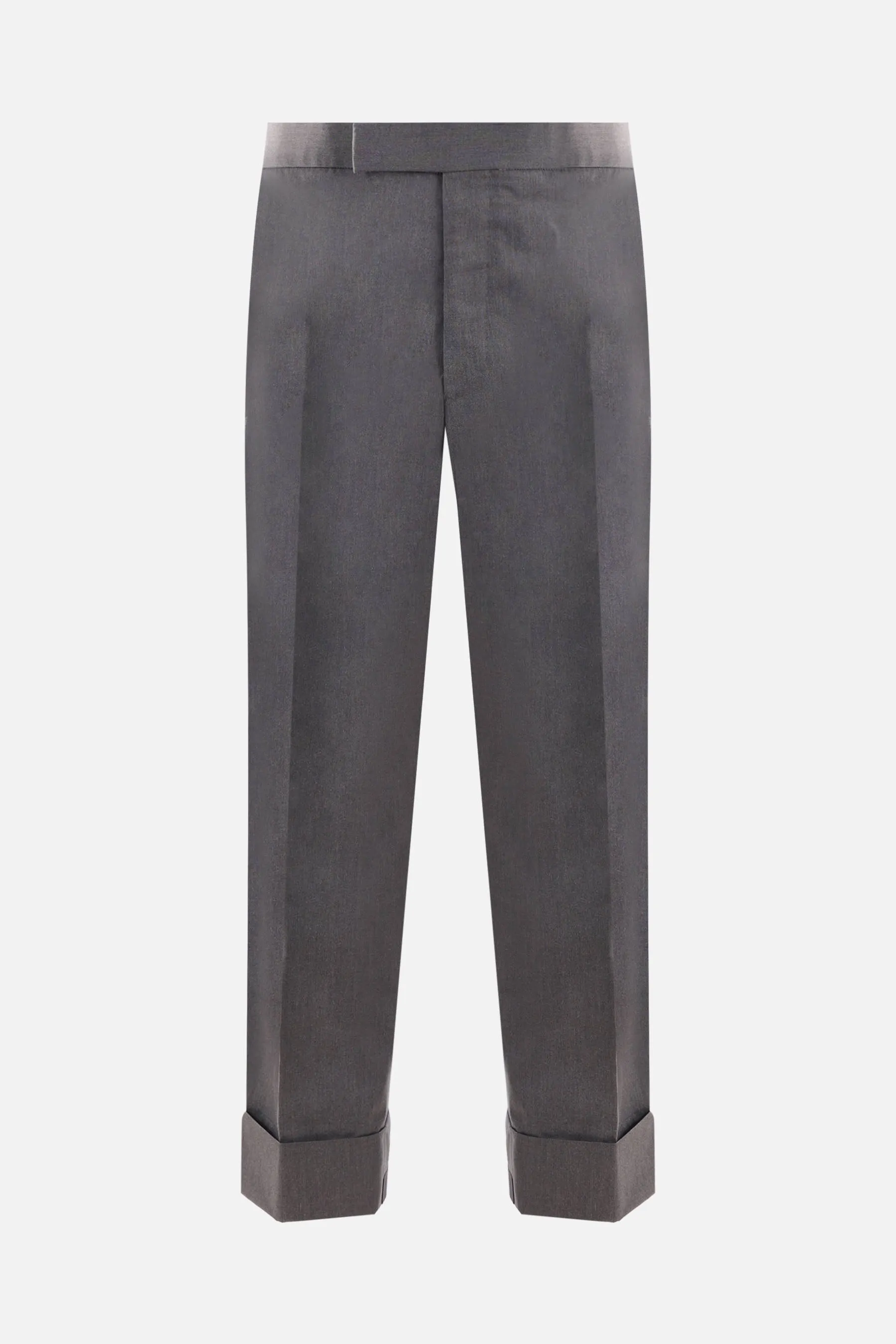  THOM BROWNE pantalone in misto cotone 