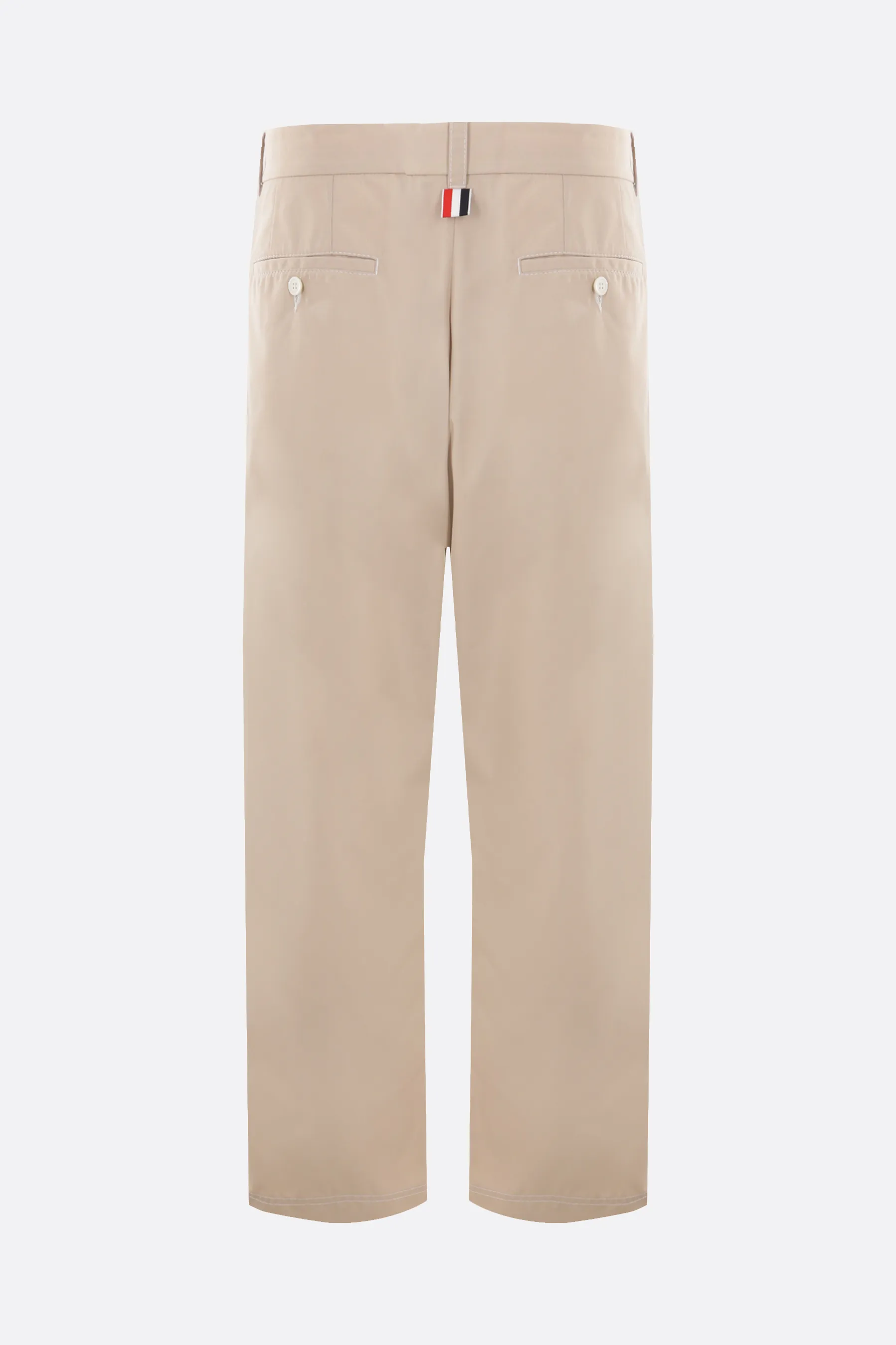  THOM BROWNE pantalone straight-fit in misto cotone 