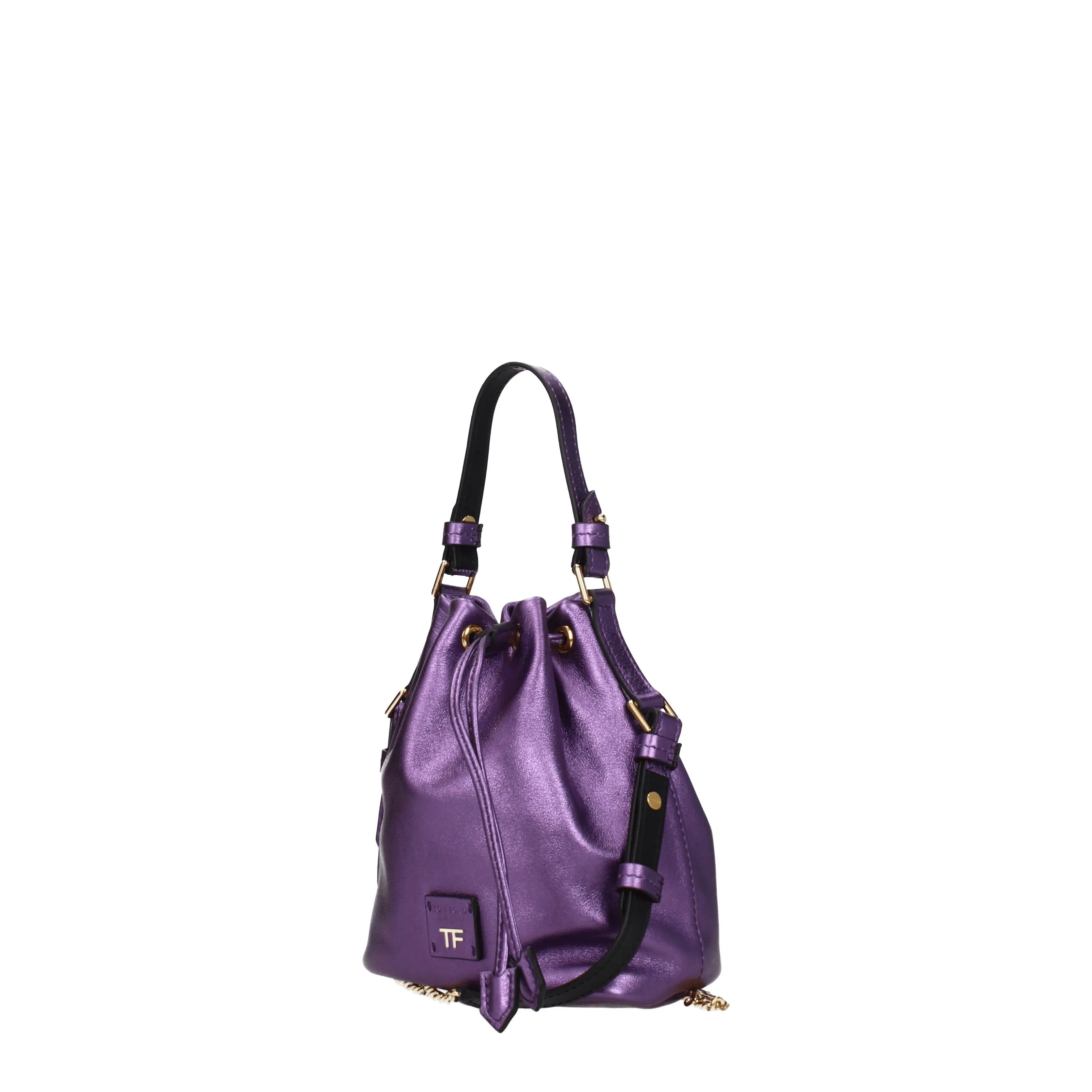 Tom Ford Borse a Mano Donna Pelle Viola/Viola Chiaro