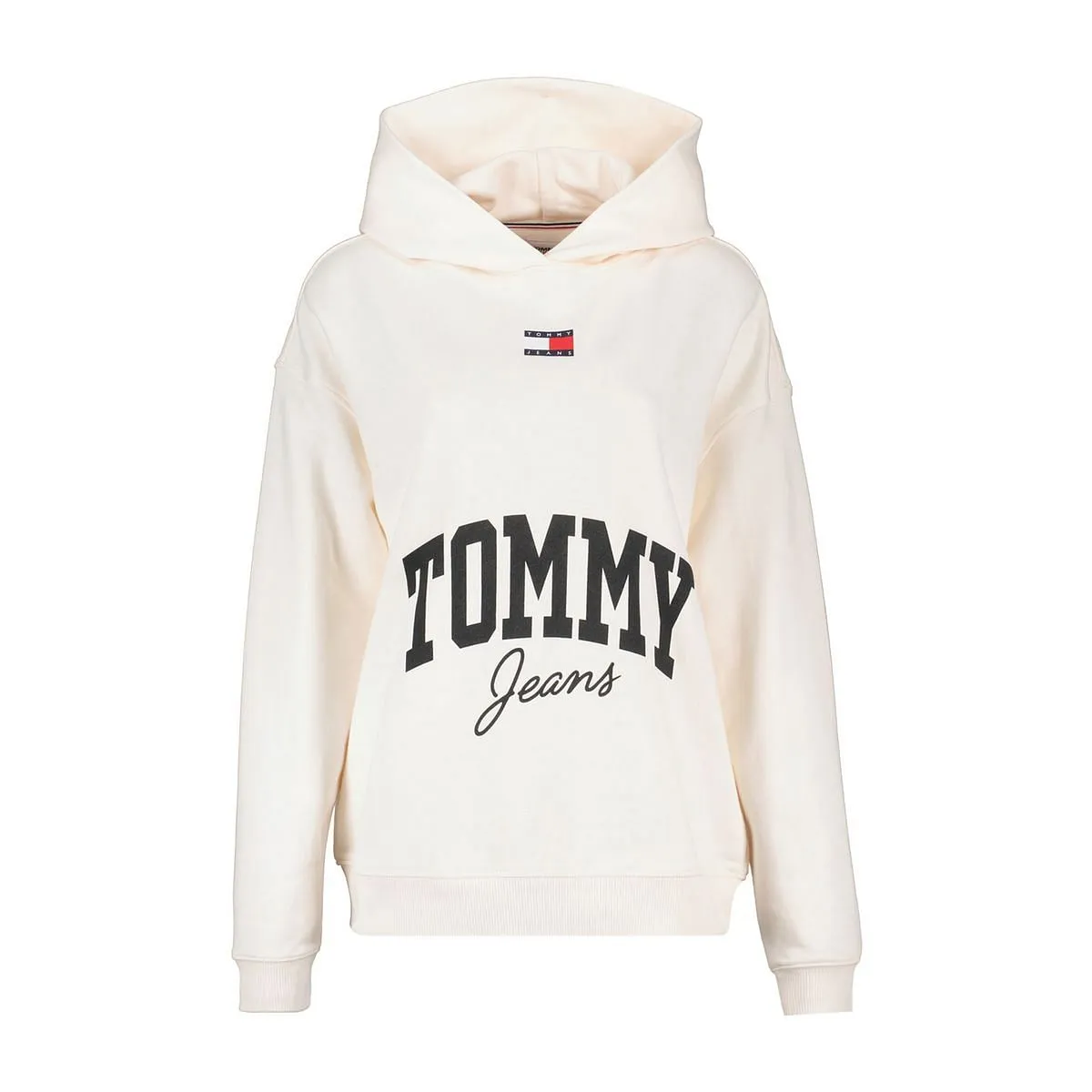      TOMMY JEANS FELPA CAPPUCCIO OVER SIZE DONNA  