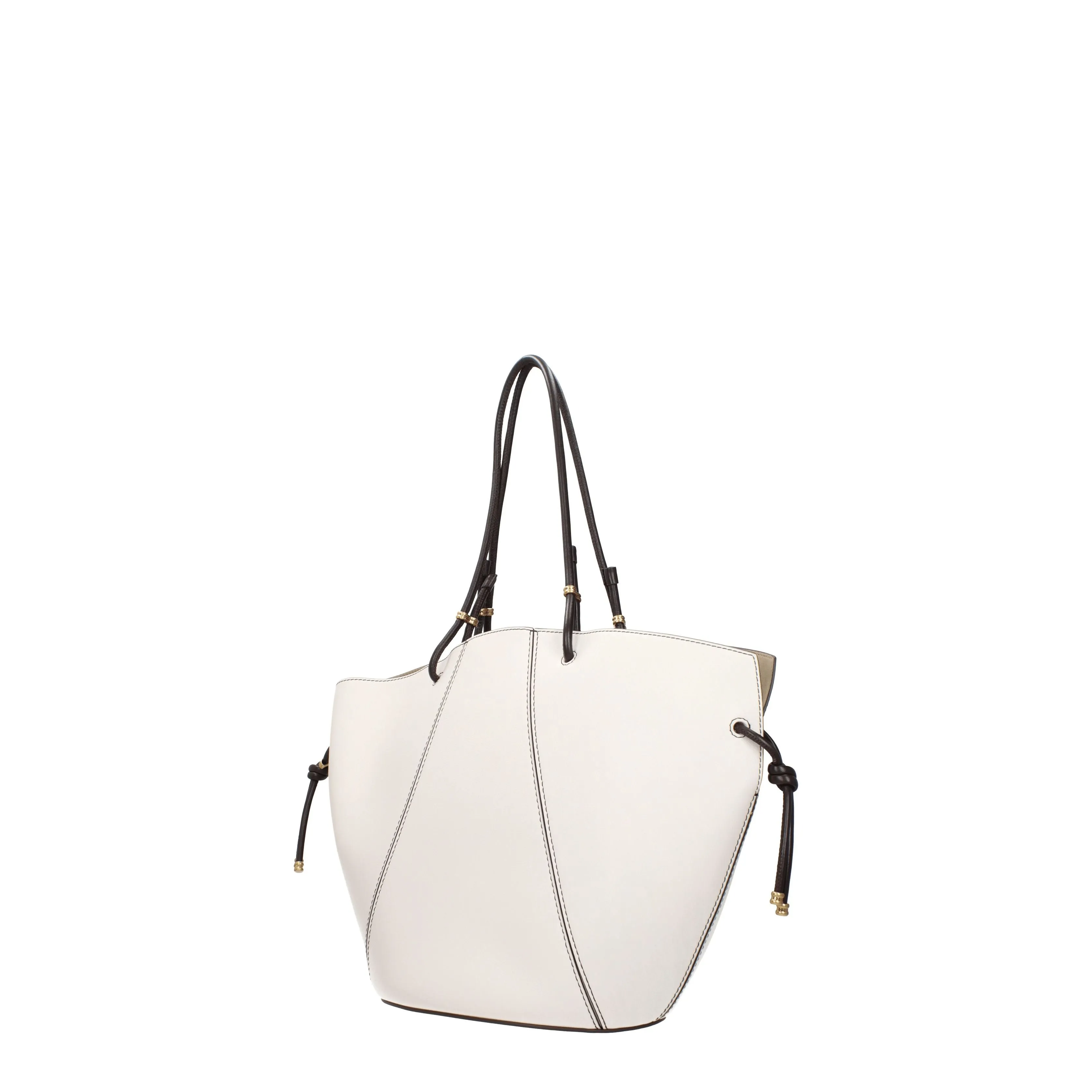 Tory Burch Borse a Spalla Donna Pelle Bianco/Avorio