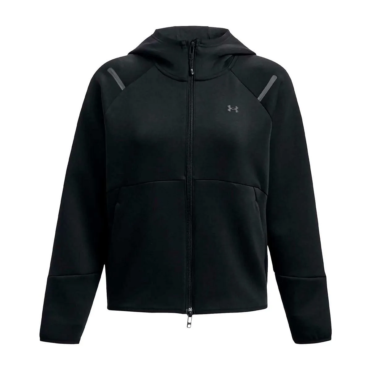      UNDER ARMOUR FELPA FULL ZIP CON CAPPUCCIO UNSTOPPABLE FLEECE DONNA  