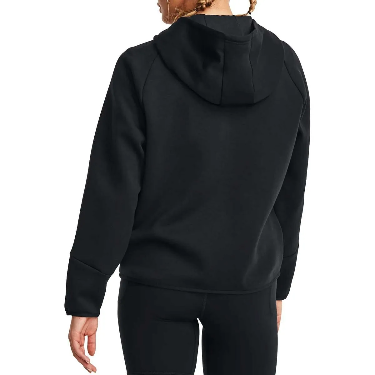      UNDER ARMOUR FELPA FULL ZIP CON CAPPUCCIO UNSTOPPABLE FLEECE DONNA  