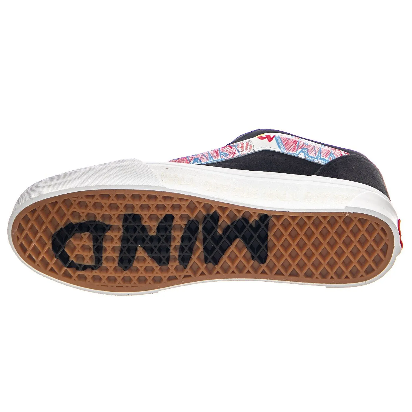 Vans Knu Skool Black / Multi - Scarpe Profilo Basso Uomo Nere    