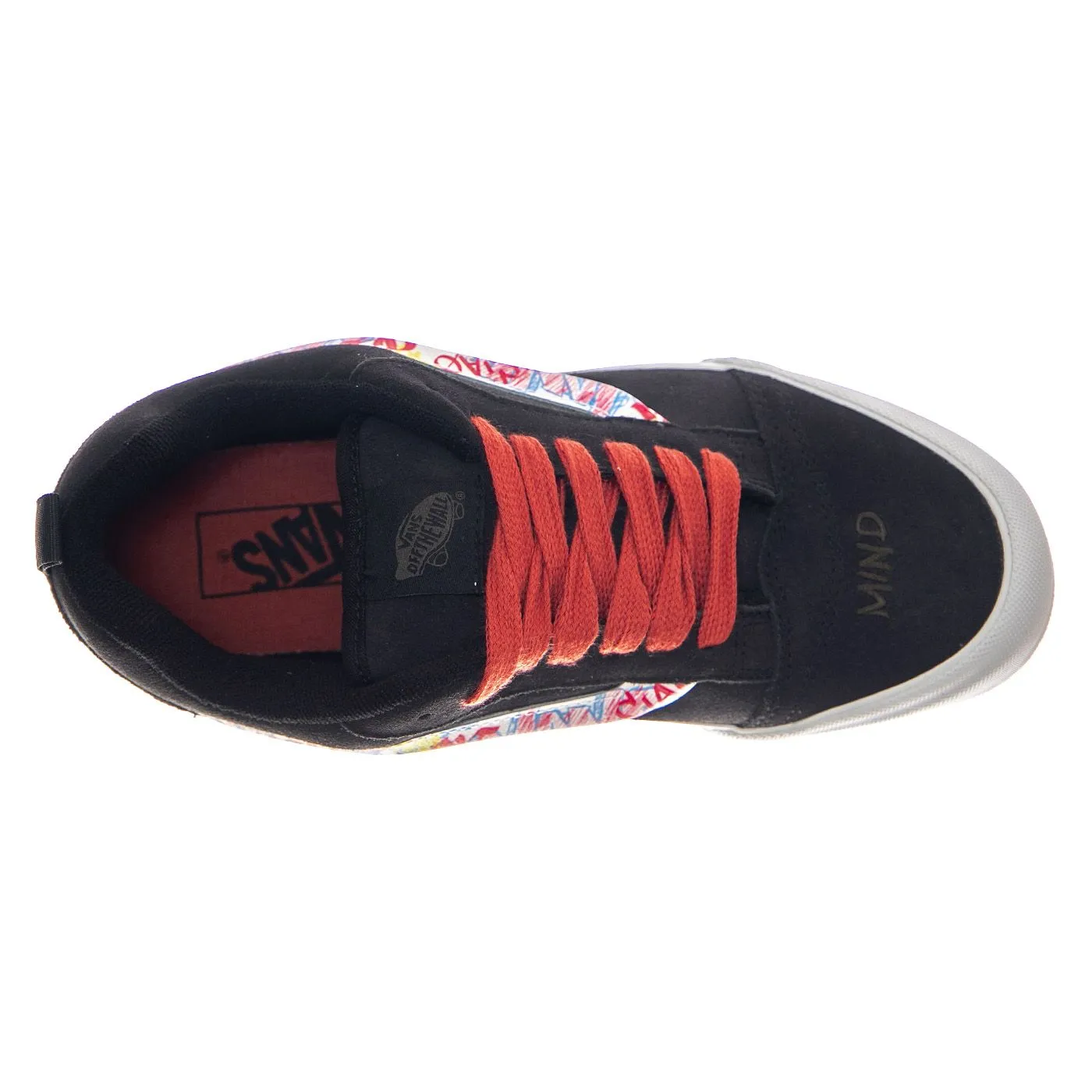 Vans Knu Skool Black / Multi - Scarpe Profilo Basso Uomo Nere    