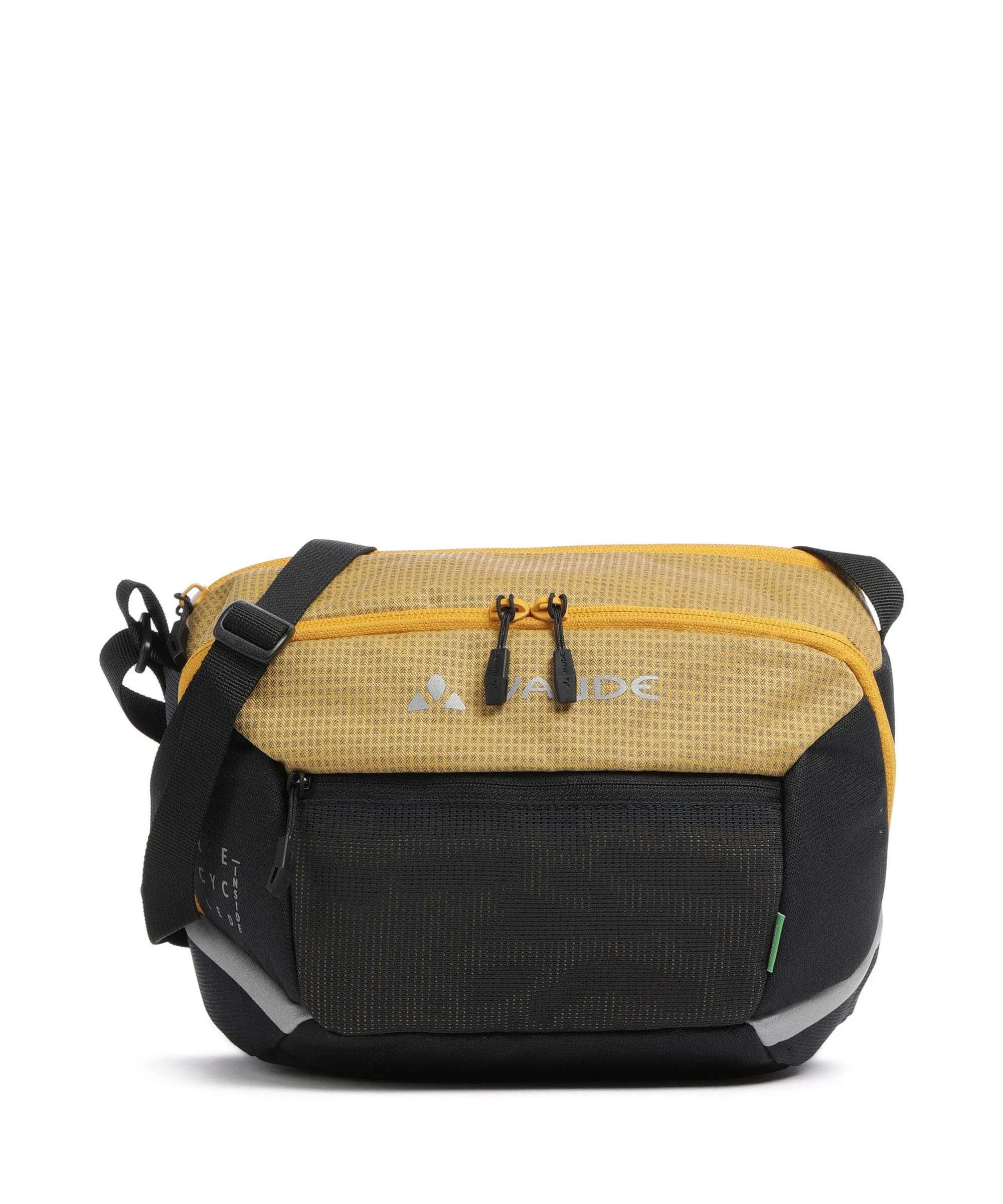  Vaude Cycle Borse manubrio poliestere riciclato nero/giallo  