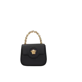 Versace Borse a Mano La medusa Donna Pelle Nero