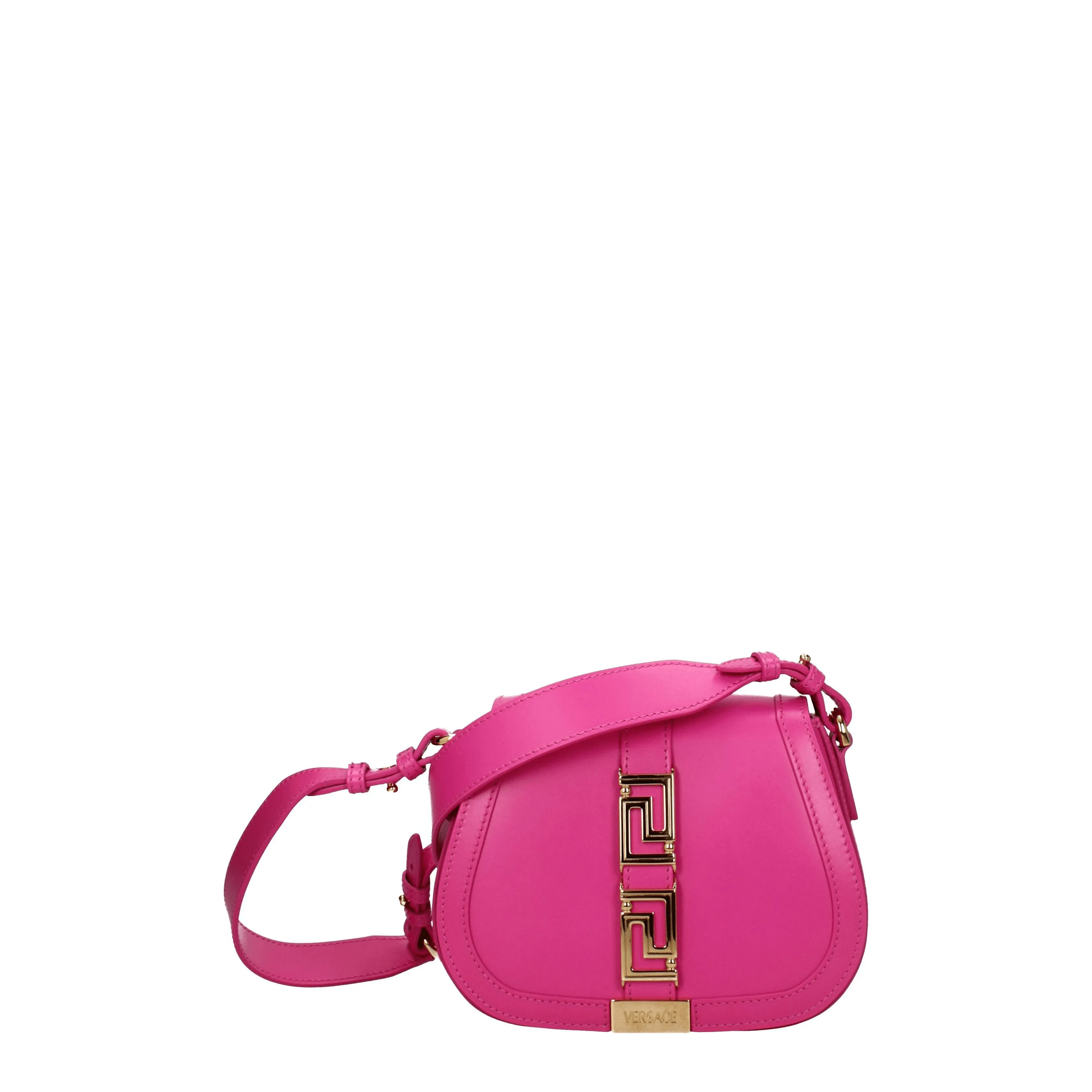 Versace Borse a Tracolla Goddess Donna Pelle Rosa