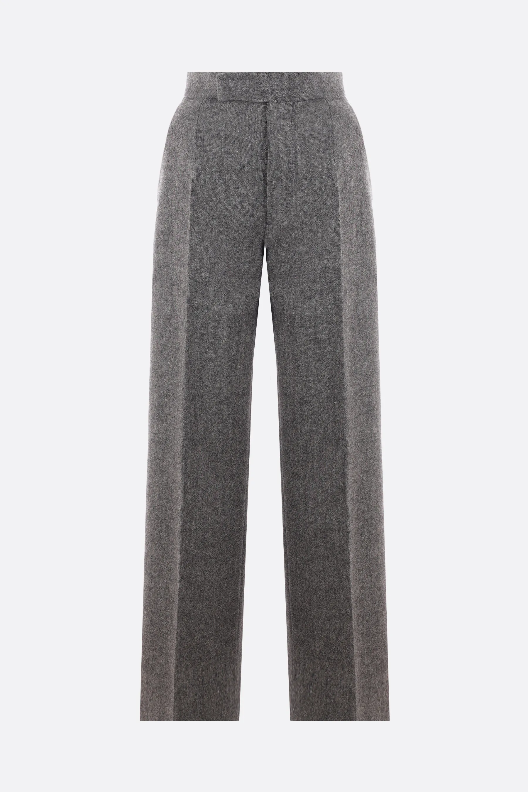  VIVIENNE WESTWOOD pantalone a gamba larga Lauren in donegal tweed mulesing-free 