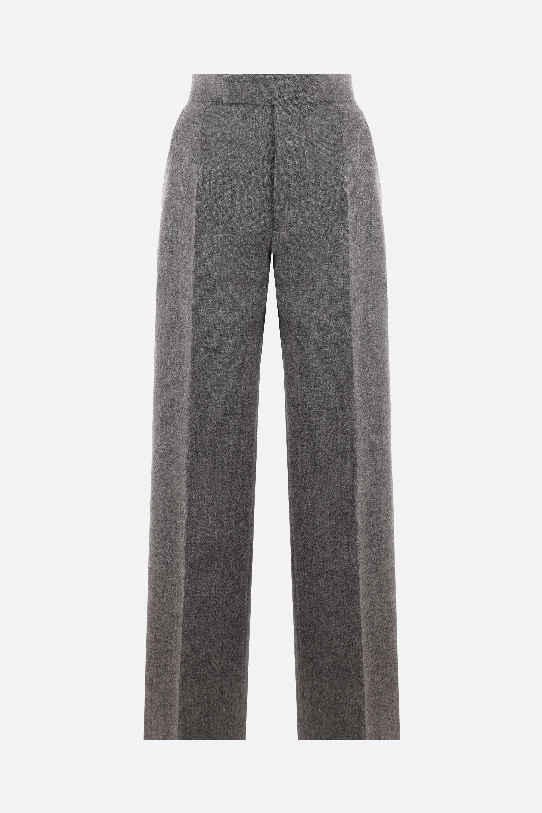  VIVIENNE WESTWOOD pantalone a gamba larga Lauren in donegal tweed mulesing-free 