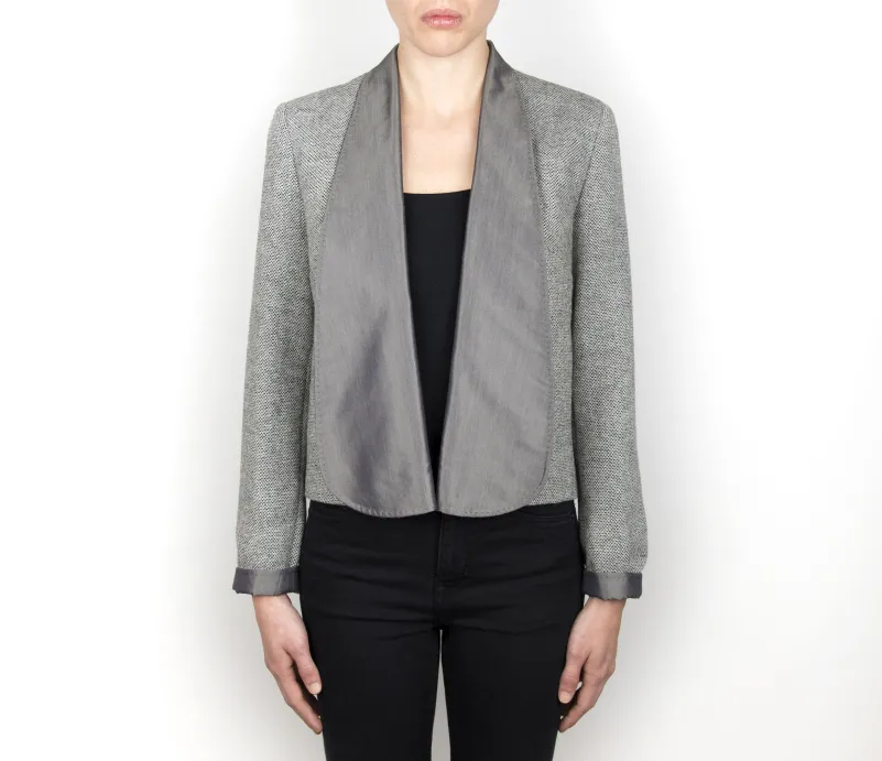 Womens business jacket becomes a business suits