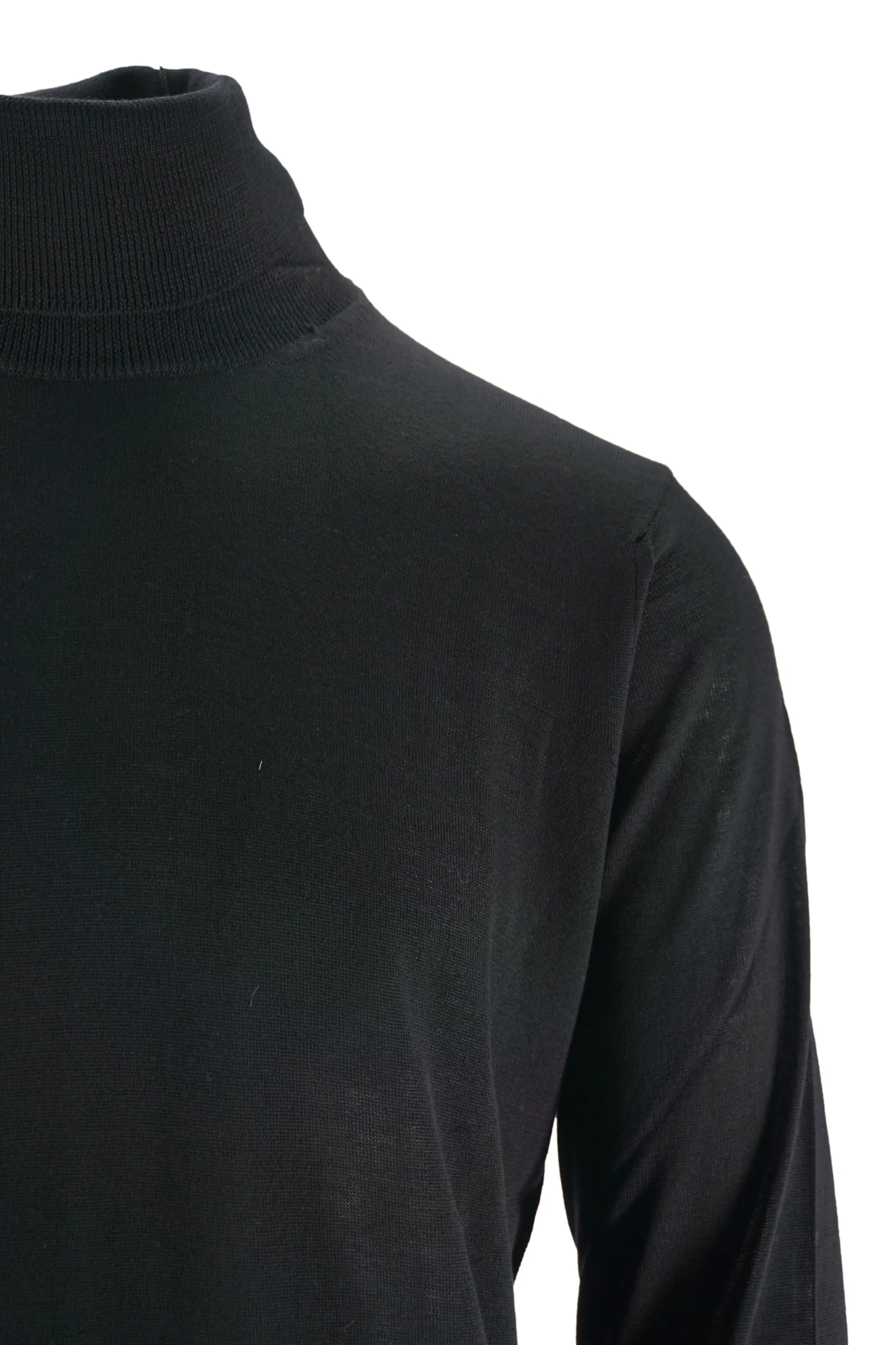 Wool Turtleneck Sweater / Black