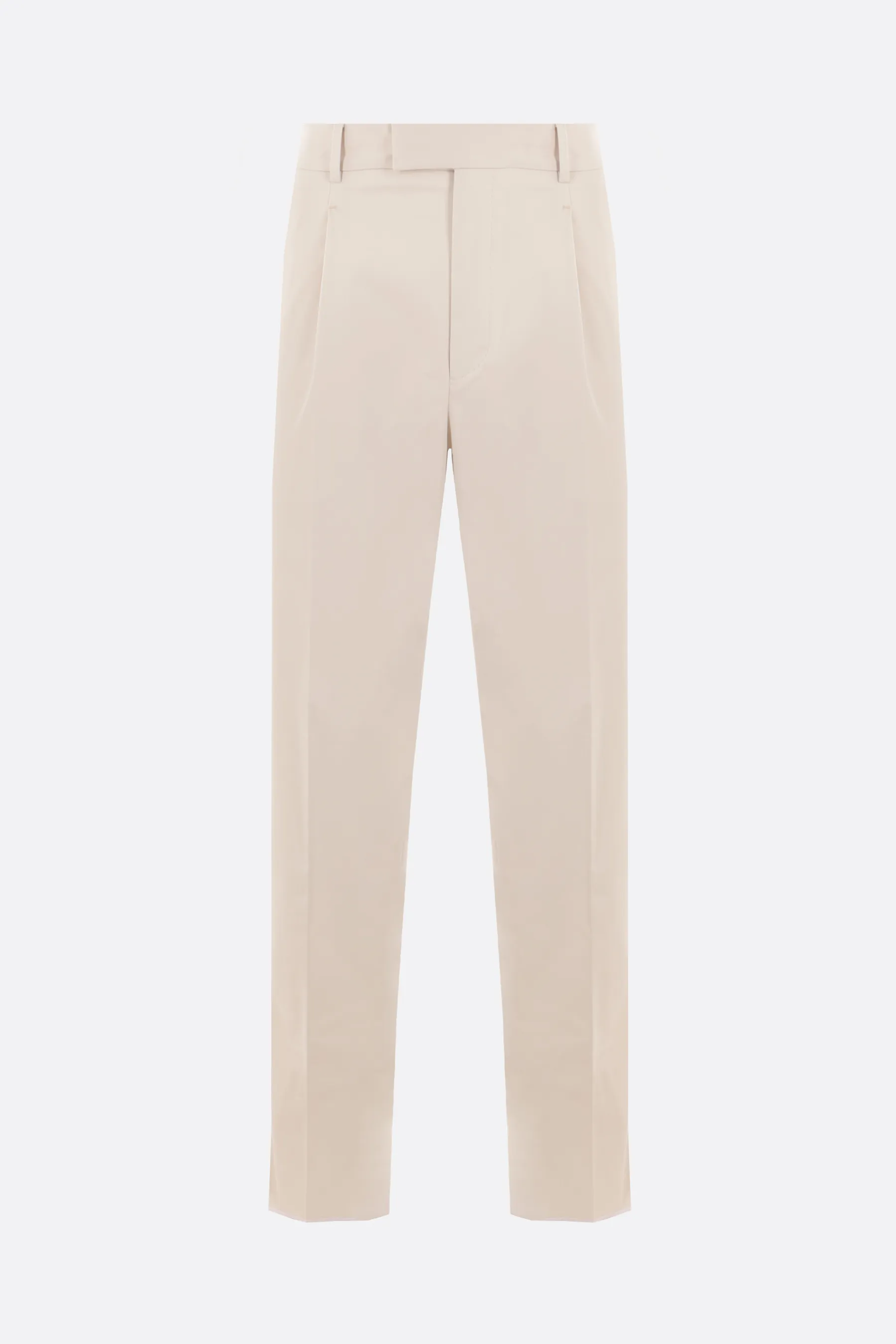  ZEGNA pantalone regular-fit in cotone stretch 